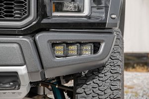 Ford F-150 LED Light Kit - Front - Rough Country - Triple 2